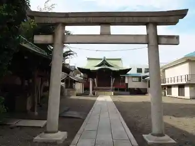 天祖神社の鳥居