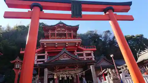 草戸稲荷神社の鳥居