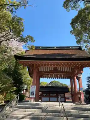 津島神社の山門・神門