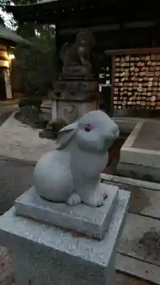 岡崎神社の狛犬