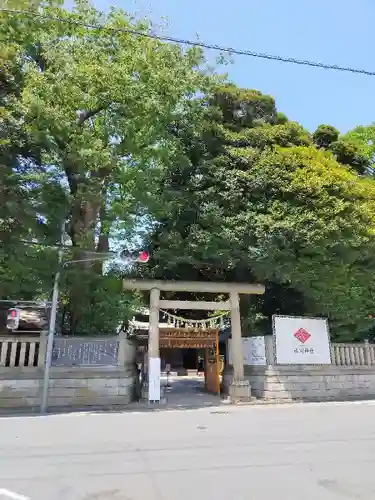 川越氷川神社の鳥居