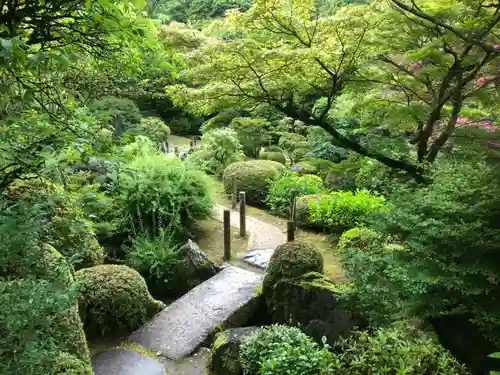 三室戸寺の庭園