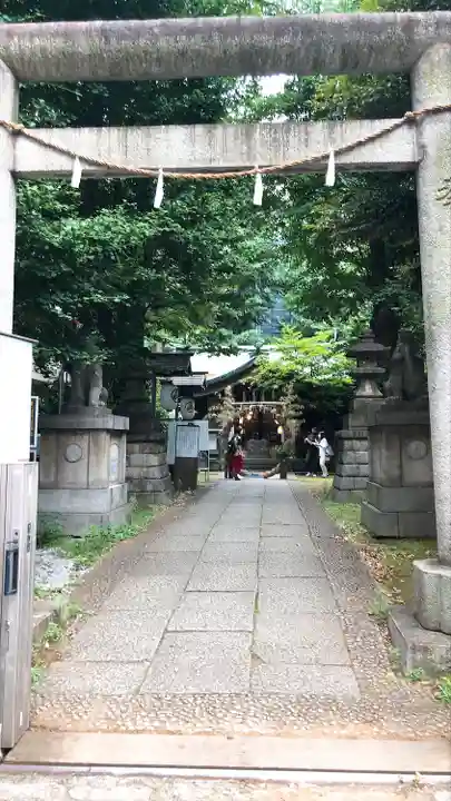 稲荷鬼王神社の鳥居