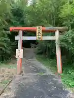 大六天神社の鳥居