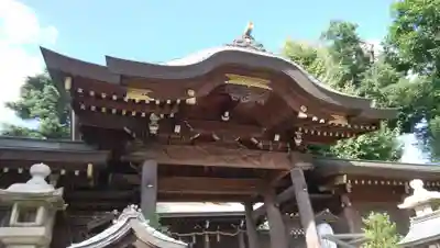 鳩ヶ谷氷川神社の山門・神門