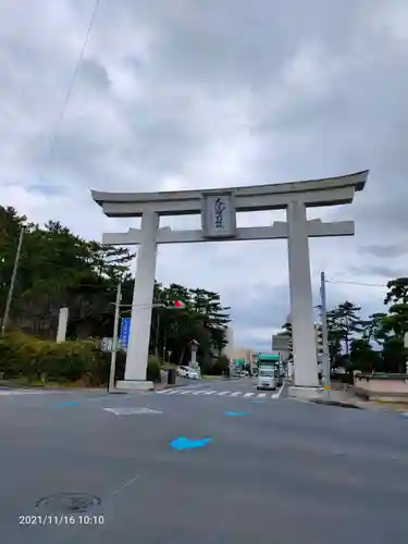 大洗磯前神社の鳥居