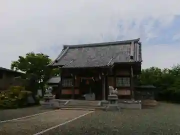 佐藤八幡社の本殿・本堂