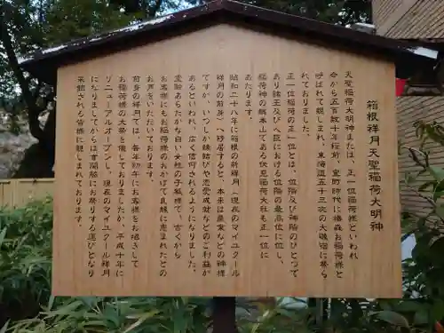 箱根祥月天聖稲荷大明神(神奈川県)