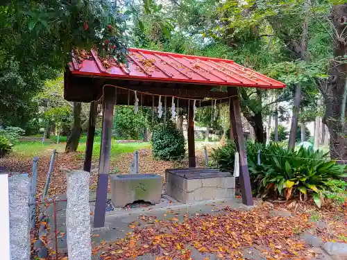 神明社（三十番神宮）の手水舎