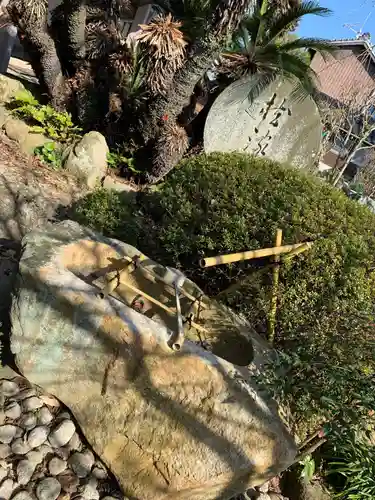 定念寺の手水舎