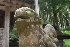 志古淵神社の狛犬