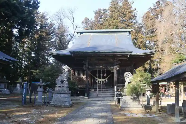 田村神社の本殿・本堂