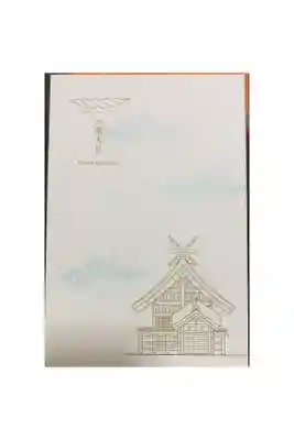 白と紺が有ります。