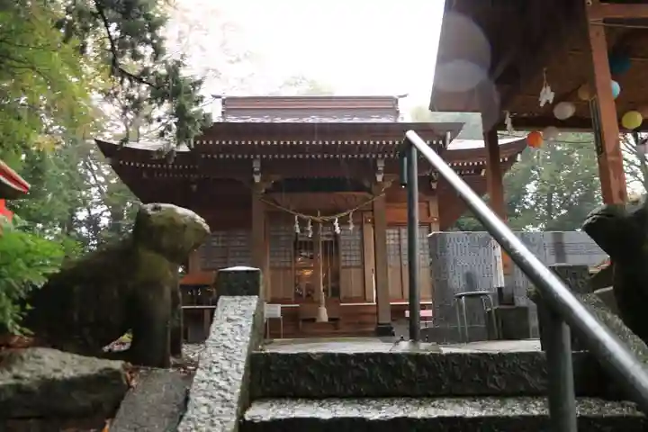 阿久津「田村神社」(郡山市阿久津町)旧社名:伊豆箱根三嶋三社の本殿・本堂