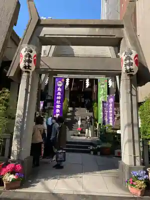 烏森神社の鳥居