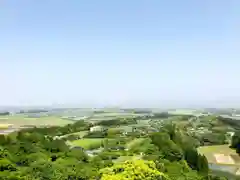 母智丘神社の景色