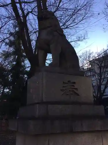 大國魂神社の狛犬