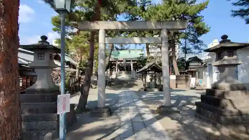 松原神社の鳥居