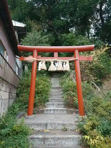 柴崎神社の鳥居