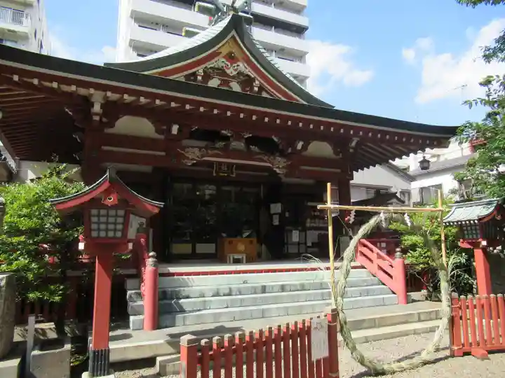秋葉神社の本殿・本堂