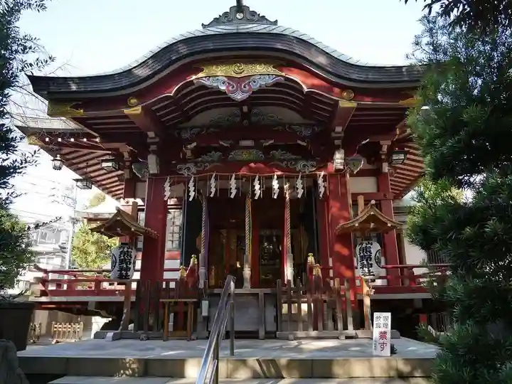青山熊野神社の本殿・本堂