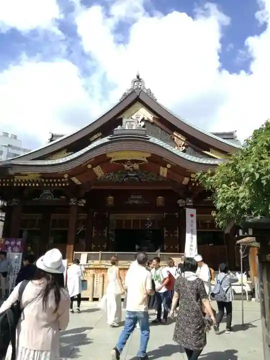 湯島天満宮の本殿・本堂