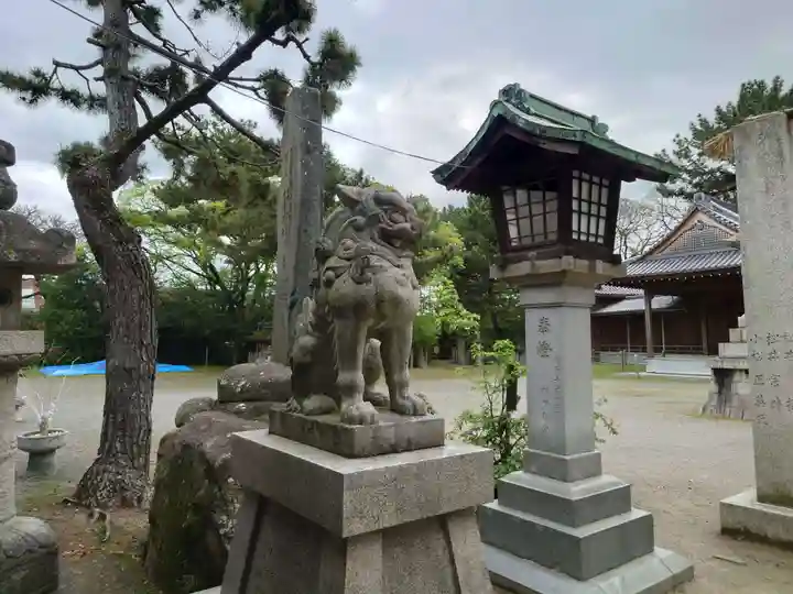 高砂神社の狛犬