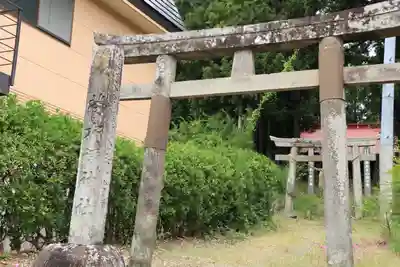 菅布禰神社の鳥居