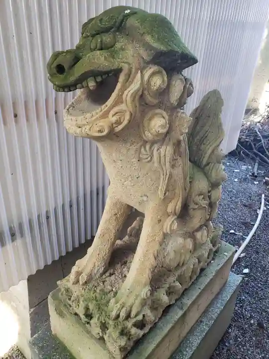 菟橋神社の狛犬