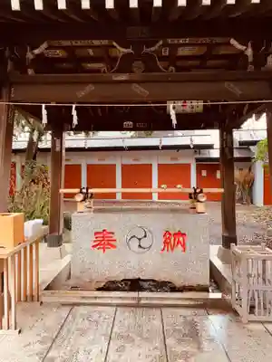 自由が丘熊野神社の手水舎