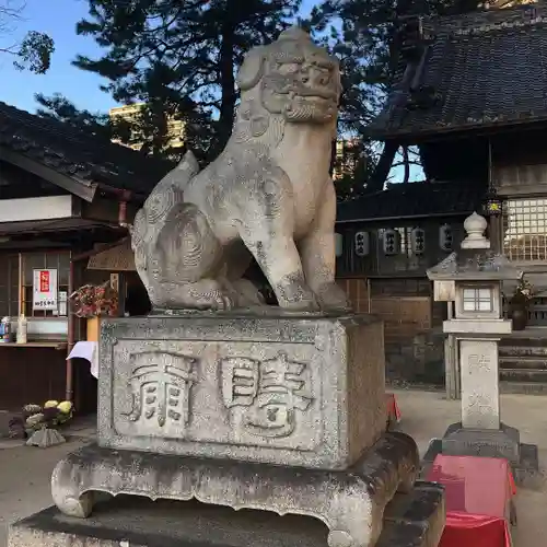 菅生神社の狛犬