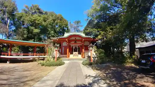自由が丘熊野神社の本殿・本堂