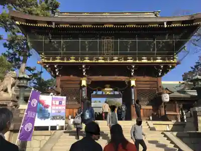 北野天満宮の山門・神門