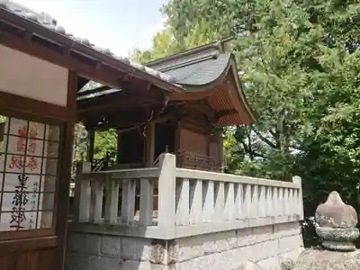 諏訪神社の本殿・本堂