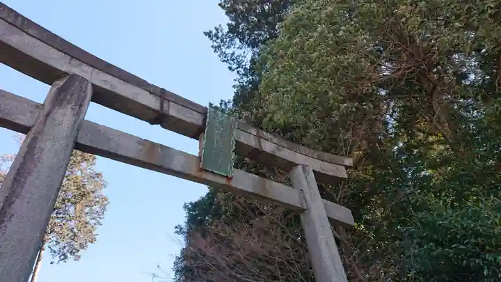 白鷺神社の鳥居