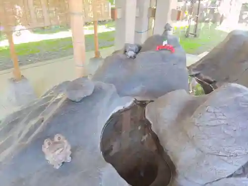 上川神社の手水舎