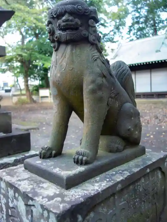 南大谷天神社の狛犬