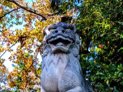 春日社（部田春日社）の狛犬