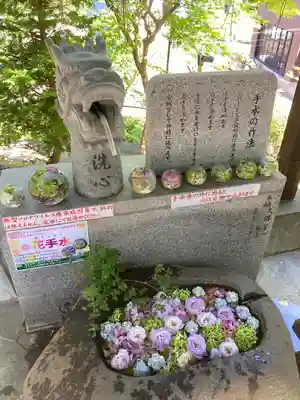 手稲神社の手水舎