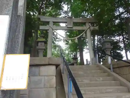 篠原八幡神社の鳥居