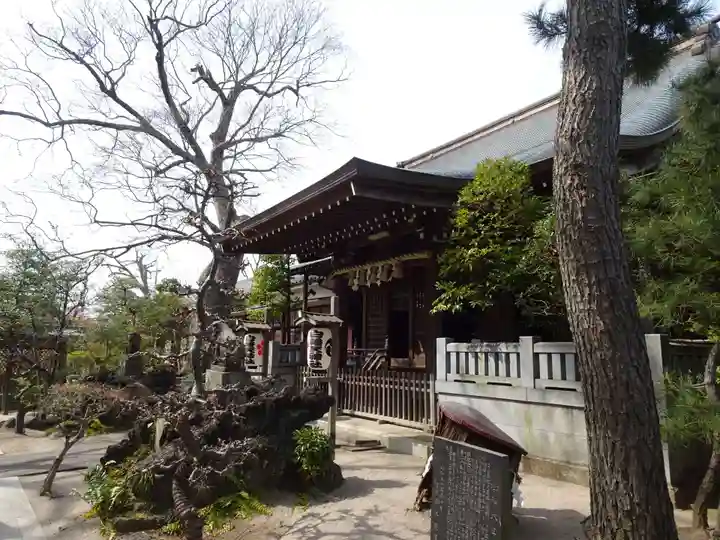 白幡天神社の本殿・本堂