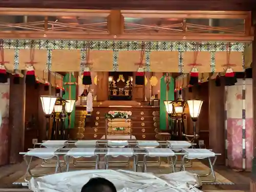 溝旗神社（肇國神社）の本殿・本堂