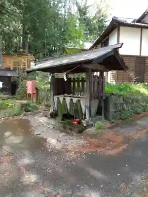 山家神社の手水舎