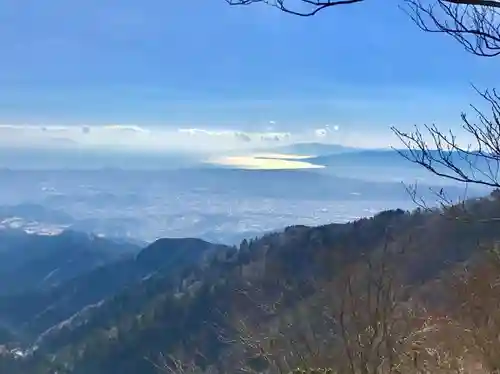 大山阿夫利神社の景色