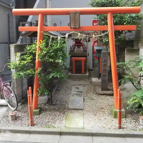 川上稲荷神社の鳥居