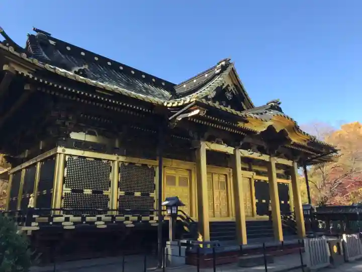 上野東照宮の本殿・本堂