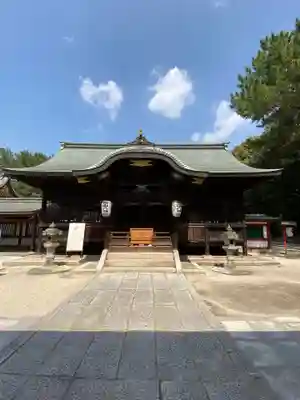福山八幡宮の本殿・本堂
