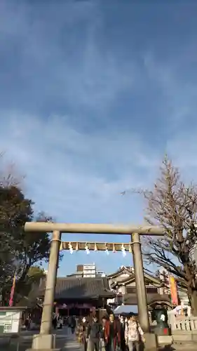 浅草神社の鳥居