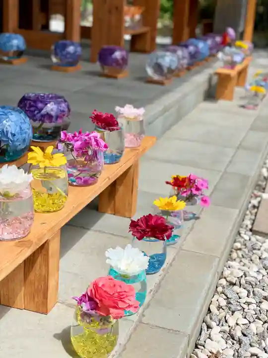 伊達神社の手水舎