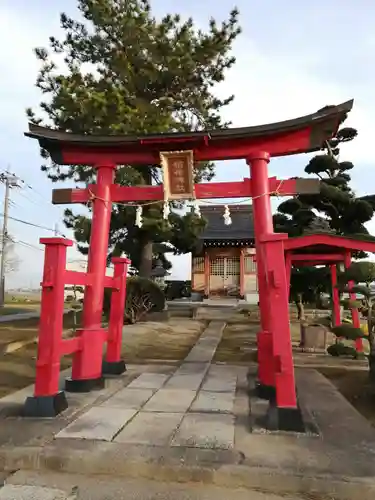 稲荷神社の鳥居